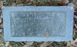 Clementine E. “Clemmie” <I>Blaydes</I> Witherington 