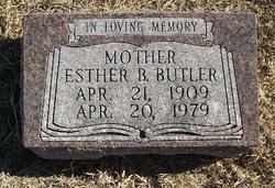 Esther B. <I>Proeger</I> Butler 