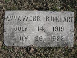 Anna Webb Burkhart 