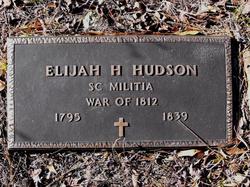 Elijah H Hudson 