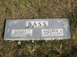 Bertha Olive <I>Miller</I> Bass 