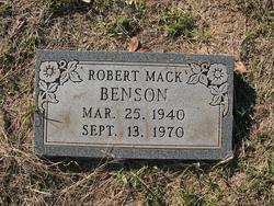 Robert Mack Benson 