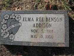 Elma Ree Benson Addison 