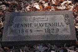 Jennie <I>Haigh</I> Havenhill 