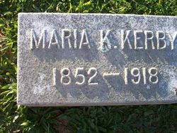 Maria <I>Kinnaird</I> Kerby 