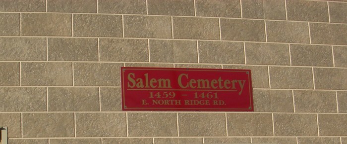 Salem Jewish Cemetery