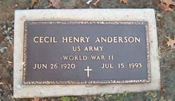 Cecil Henry Anderson 