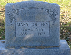 Mary Lou <I>Fry</I> Gwaltney 