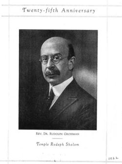 Rabbi Rudolph Grossman 