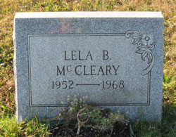 Lela Belle McCleary 