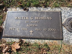 Walter G Behrens 