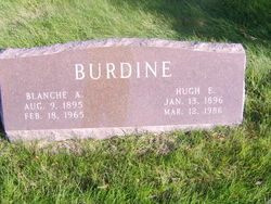 Blanche <I>Ackley</I> Burdine 