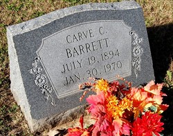Carve Clarence Barrett 