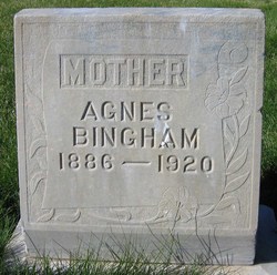 Mary Agnes <I>McArthur</I> Bingham 
