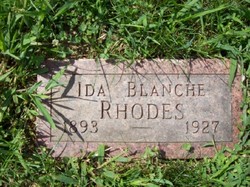 Ida Blanche <I>Masters</I> Rhodes 