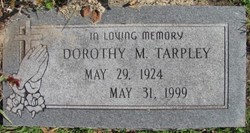 Dorothy Mae <I>Jordan</I> Tarpley 