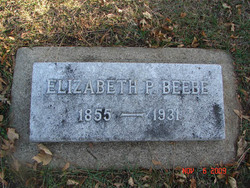 Elizabeth Medora <I>Pettigrew</I> Beebe 