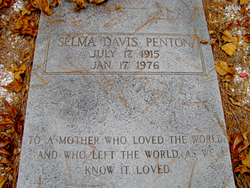 Selma <I>Davis</I> Penton 