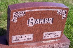 Maud Esther <I>Whitmer</I> Baker 