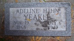 Adeline <I>Hahn</I> Yeakle 