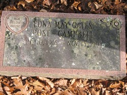 Edna May <I>Gates</I> Campbell 