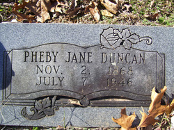 Pheby Jane Duncan 