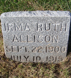 Irma Ruth Allison 