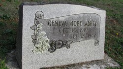 Geneva Hope <I>Harpole</I> Abbey 