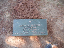 Grover H Duke 