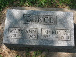 Myron Alvin Bunce 