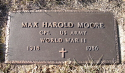 Maxwell Harold “Max” Moore 