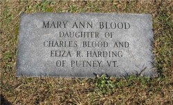 Mary Ann <I>Blood</I> Arnold 