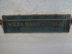 Wilda Marie <I>Dyer</I> Carrillo 