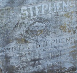 Myrtle L Stephens 