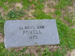 Gladys Ann “Peggy” <I>Fox</I> Powell 