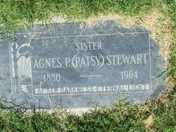 Agnes Pearl “Patsy” Stewart 