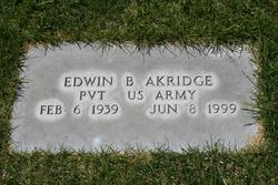 Edwin B Akridge 