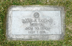 Irene A. <I>Zimmerman</I> Eakins 
