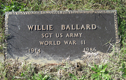 Sgt Willie Ballard 