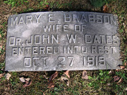 Mary Elizabeth Mollie <I>Brabson</I> Cates 