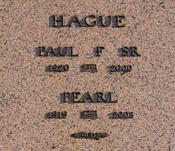 Paul Franklin Hague 