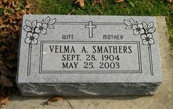 Velma Alice <I>Sims</I> Smathers 