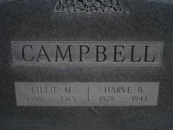 Lillie Myrtle <I>Fitzpatrick</I> Campbell 
