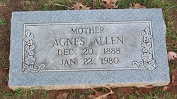 Agnes Allen 