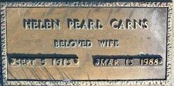Helen Pearl <I>Holt</I> Carns 