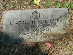 PFC Adolph Lawrence Loescher 