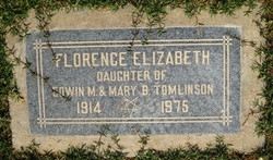 Florence Elizabeth <I>Tomlinson</I> Bennett 