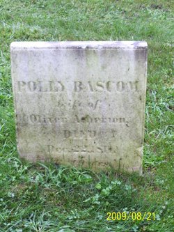 Mary “Polly” <I>Bascom</I> Atherton 