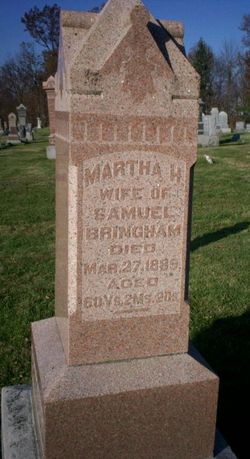 Martha Hannah <I>Moore</I> Bringham 