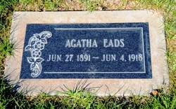 Mrs Agatha <I>Swopes</I> Eads 